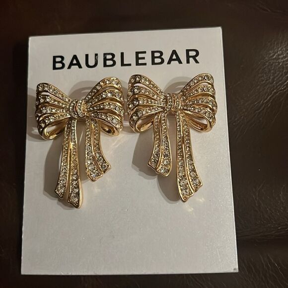 Baublebar that’s a wrap bow earrings - Picture 2 of 2